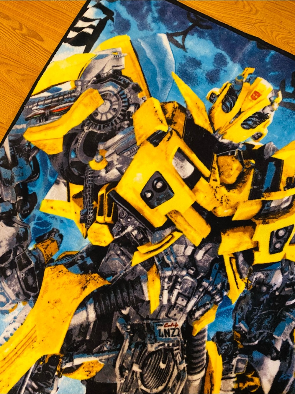 Transformers Bumblebee fleece blanket 🌟